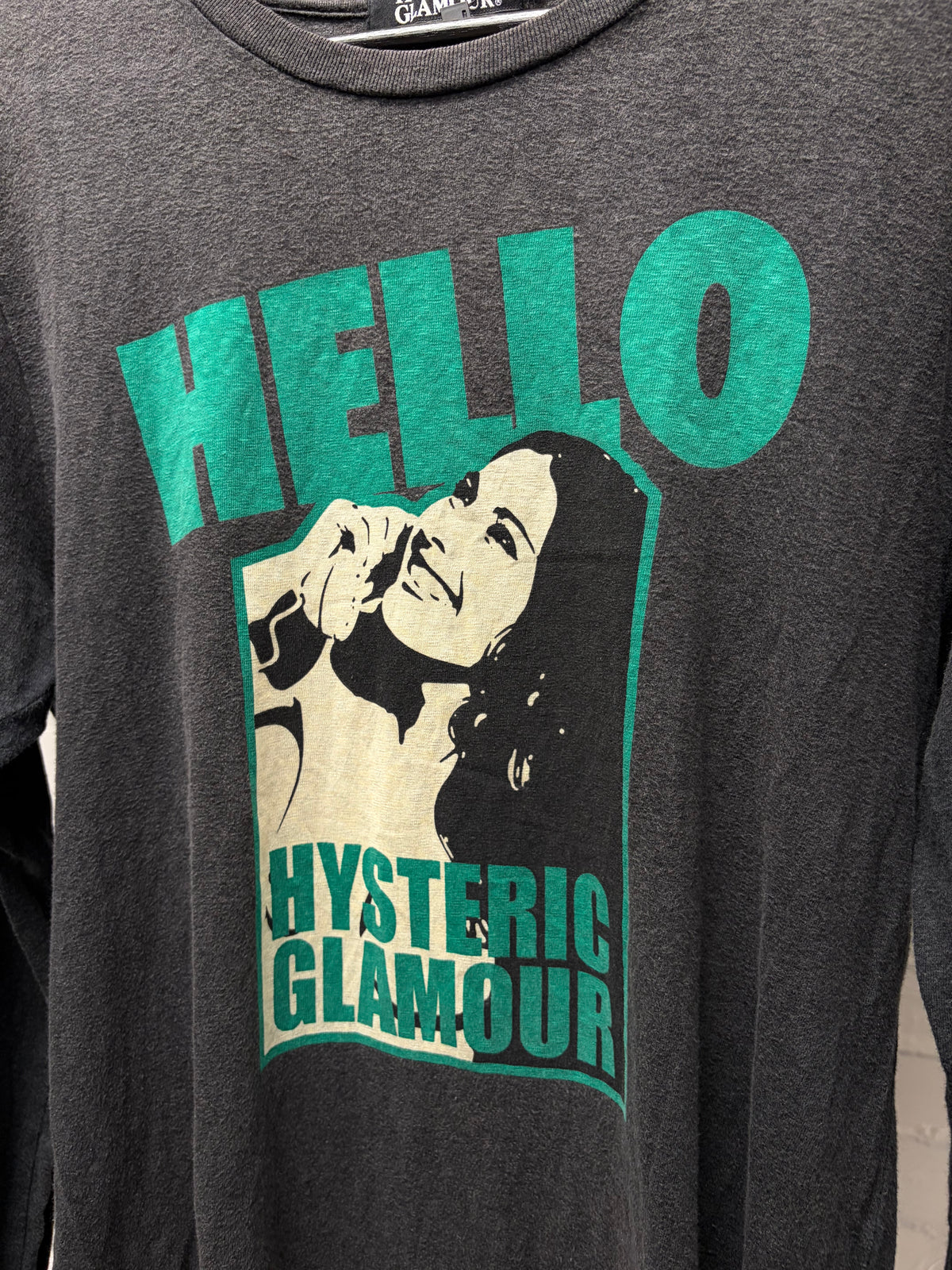 Hysteric Glamour ‘Phone Call’ Long Sleeve Graphic T-Shirt