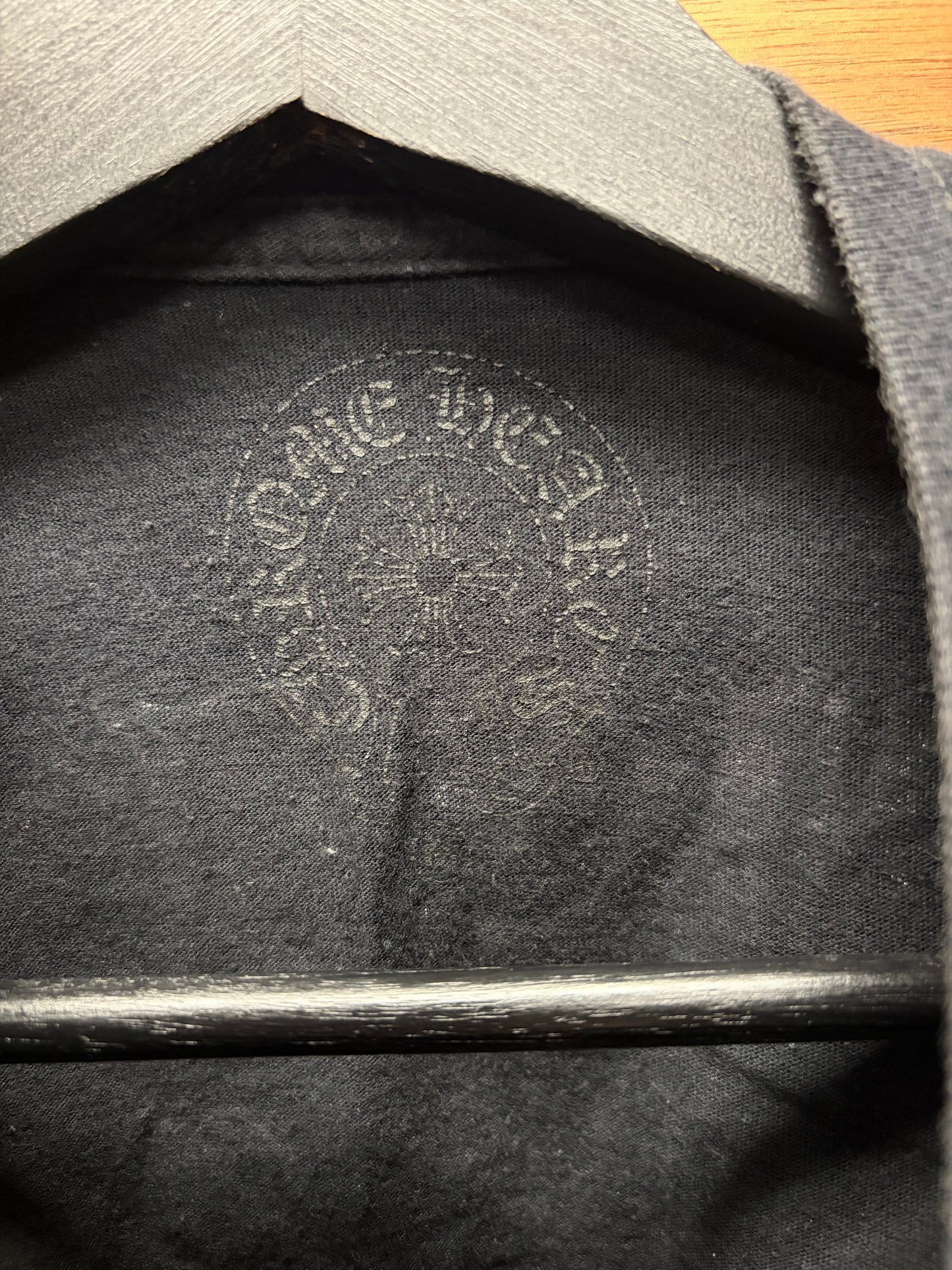 Chrome Hearts ‘Dagger Vine/Scroll Logo’ Black Graphic T-Shirt