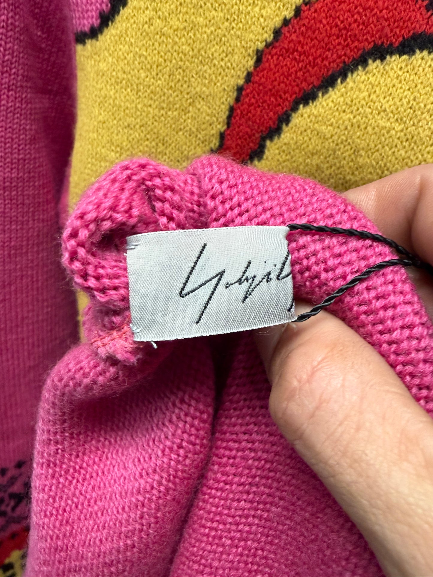 AW2007 Yohji Yamamoto x Shitaro Ishinomori ‘Cyborg 009’ Wool Knit Sweater