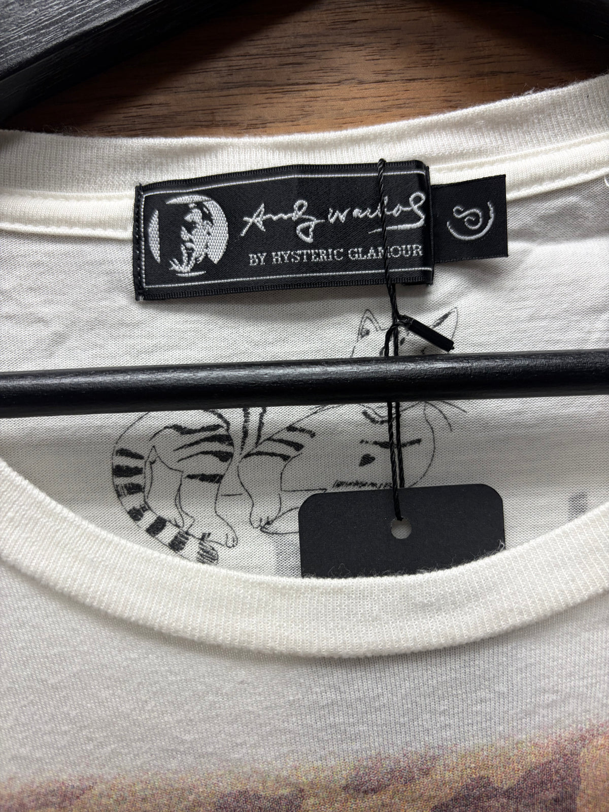 Hysteric Glamour x Andy Warhol ‘Portrait’ White Graphic T-Shirt