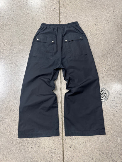 AW2024 Rick Owens ‘Porterville’ Embroidered Logo ‘Bela’ Track Pants