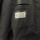 SS2002 Maison Margiela ‘Cafe Racer’ Black Deconstructed Leather Jacket