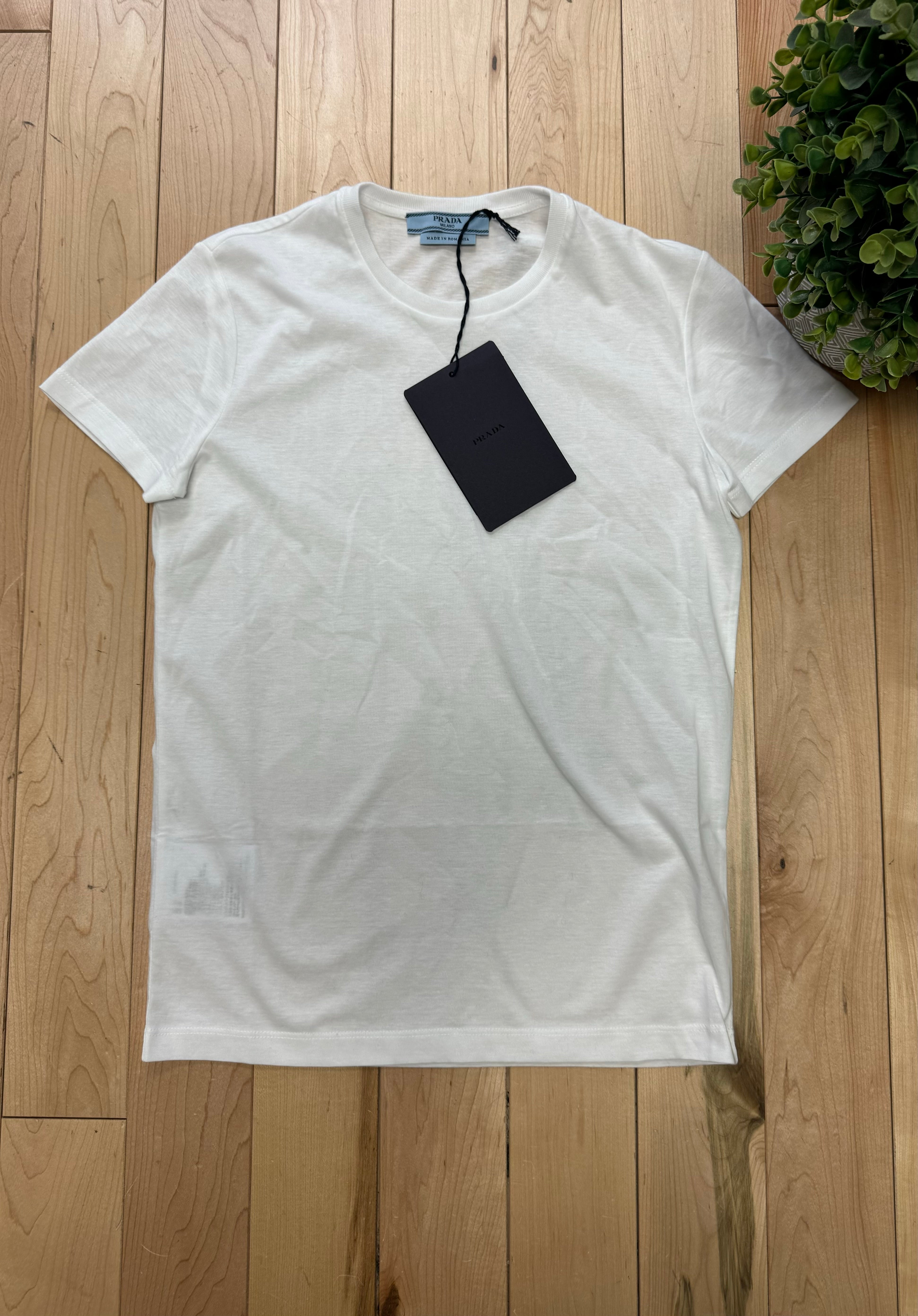 Prada Uniform White T-Shirt (New With Tags)