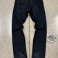 5131 Pour Les Hommes Snakeskin Leather Patch Flared Denim