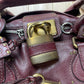 Chloe ‘Paddington’ Oxblood Red Leather Lock & Key Shoulder/Top Handle Bag