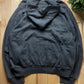 Yeezy x Gap Zip Up Heavyweight Cotton Washed Dark Gray Hoodie