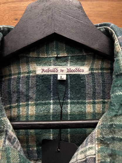Needles ‘Rebuild’ Reconstructed Plaid Flannel