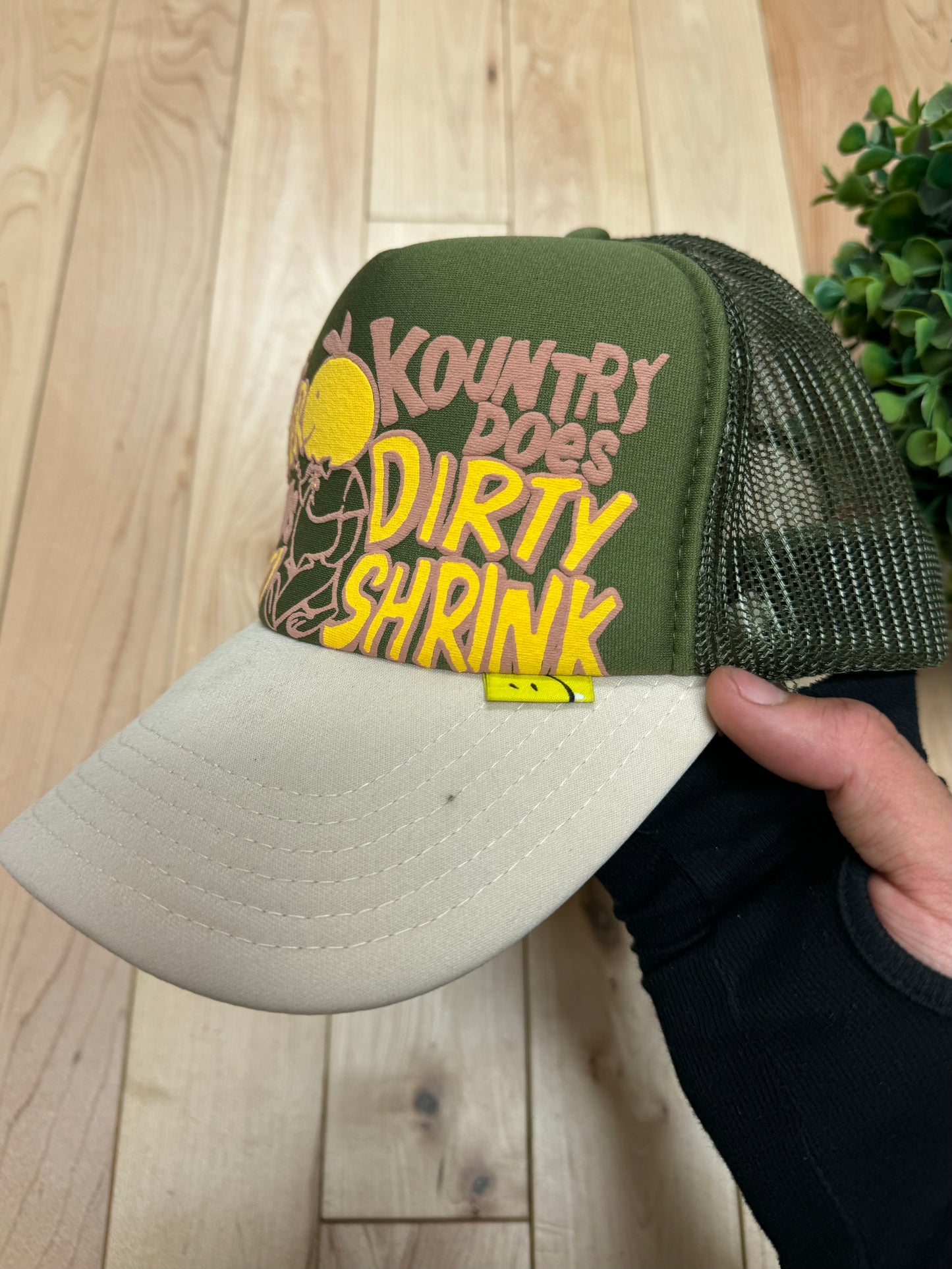 Kapital Kountry ‘Dirty Shrink’ Mesh Trucker Hat