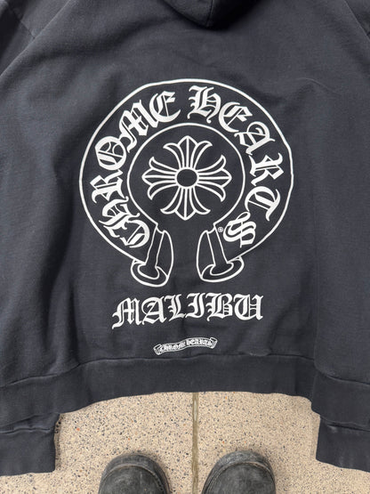 Chrome Hearts Malibu Exclusive ‘Horseshoe’ Logo Hoodie