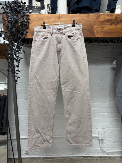Legacy ‘Third Cut’ Stone Bleached Grey Denim