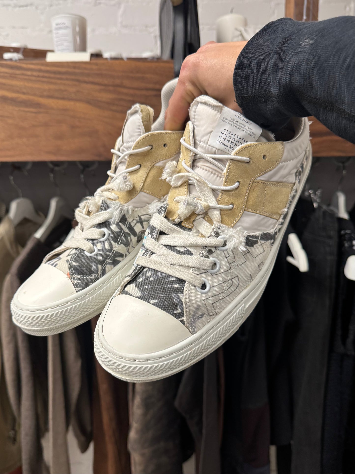 Maison Margiela ‘G.A.T.’ Evolution Low Top Sneakers