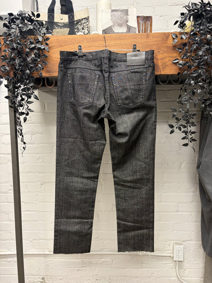 Gucci Staff Uniform Slim/Skinny Cut Released Hem Denim