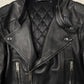 2000s Gucci by Tom Ford Black Calfskin Leather Motorcycle Jacket