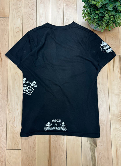 2000s Chrome Hearts ‘Foti’ Cross Graphic T-Shirt