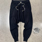SS2014 Rick Owens ‘Vicious’ Drop Crotch Sweatpants