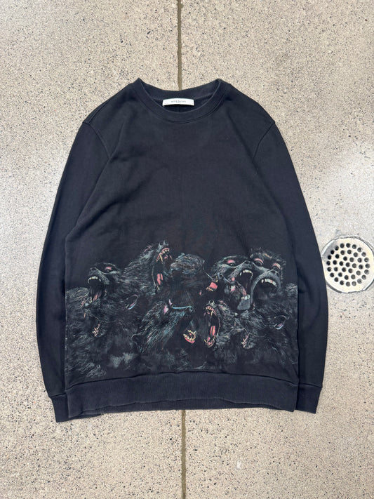 AW2016 Givenchy ‘Screaming Monkeys’ Sweatshirt