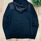 Helmut Lang Panelled Black Zip-Up Hoodie