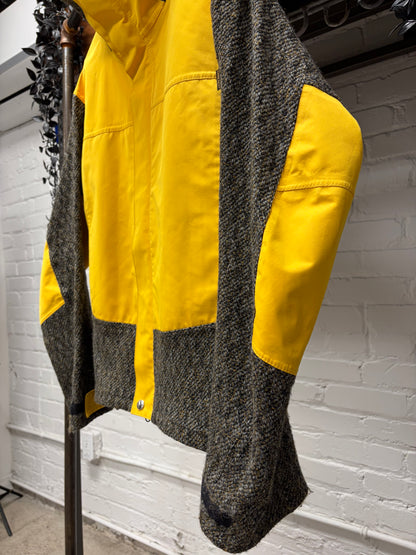 AW2005 Junya Watanabe x Goretex Tweed/Waterproof Shell Jacket