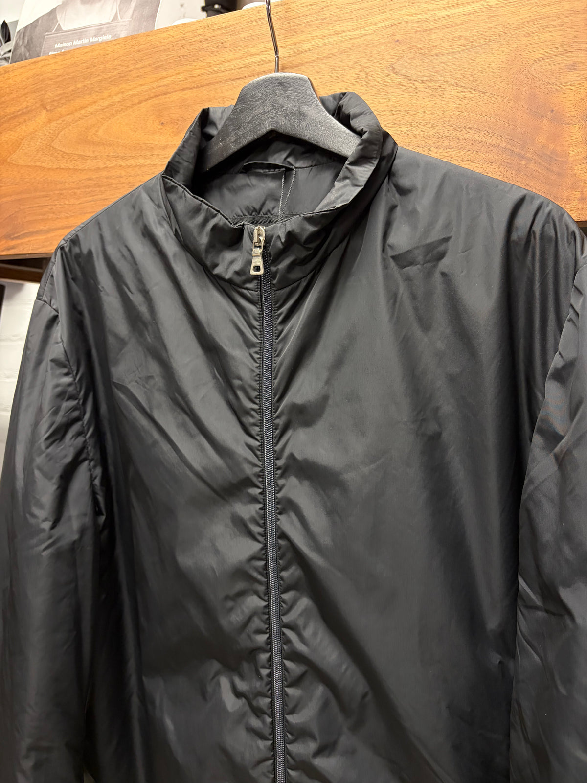 Vintage Prada Black Nylon Light ‘Inner Shell’ Jacket