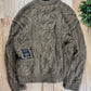 Undercover x GU Brown Cable Knit Sweater