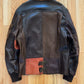 2000s Dolce & Gabbana Mainline Fur Trim ‘Patchwork’ Lambskin Leather Cargo Jacket