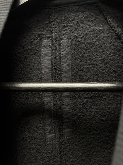 Rick Owens DRKSHDW Long Black Cotton Sweatshirt