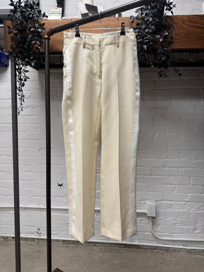 90s Maison Martin Margiela ‘Blank Tag’ Striped ‘Marching Band’ Trousers