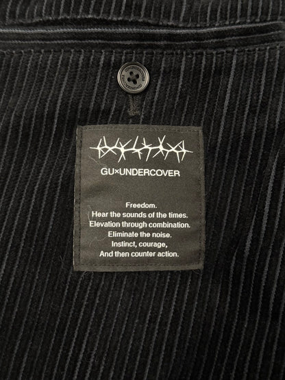 Undercover x GU Black Corduroy Patch Pants