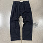 SS2020 Marni Black Straight Leg Cotton Trousers