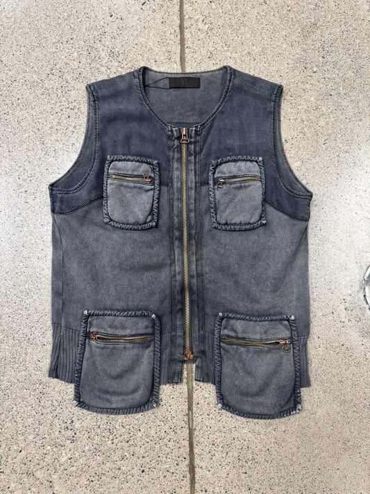 Vintage Yohji Yamamoto ‘Y’s For Men’ Two Tone Cargo Vest