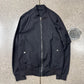 SS2014 Rick Owens Black Cotton MA-1 Bomber Jacket