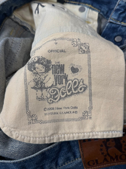 2000s Hysteric Glamour ‘New York Dolls’ Studded Skinny Jeans