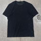 Helmut Lang Black Mesh Logo T-Shirt