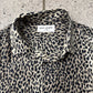 SS2014 Saint Laurent ‘Babycat’ Leopard Print Button Down Shirt