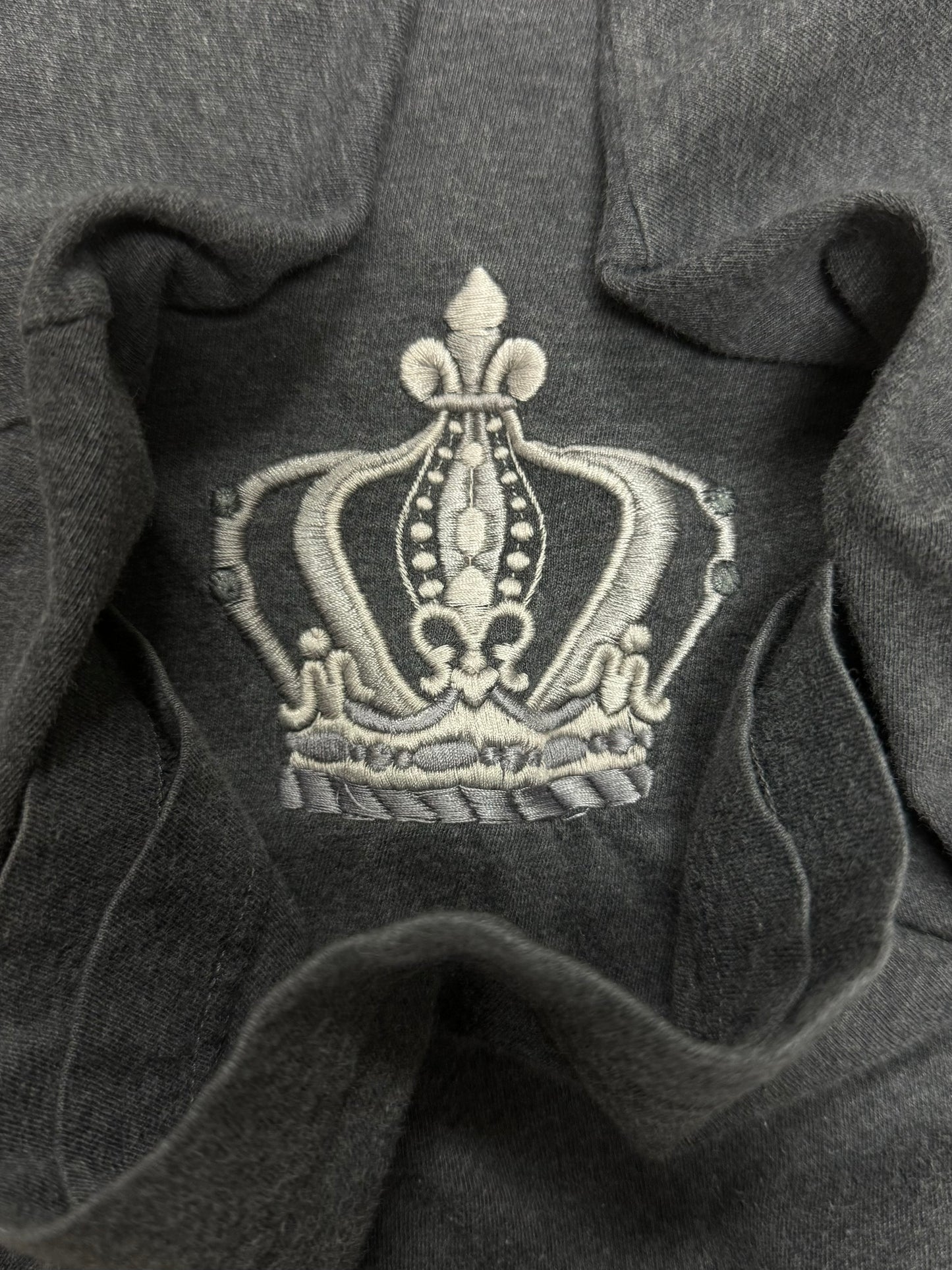 Dolce & Gabbana Embroidered Crown Logo Shirt