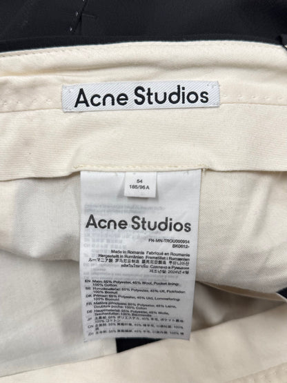 Acne Studios ‘Super Baggy’ Pleated Black Trousers