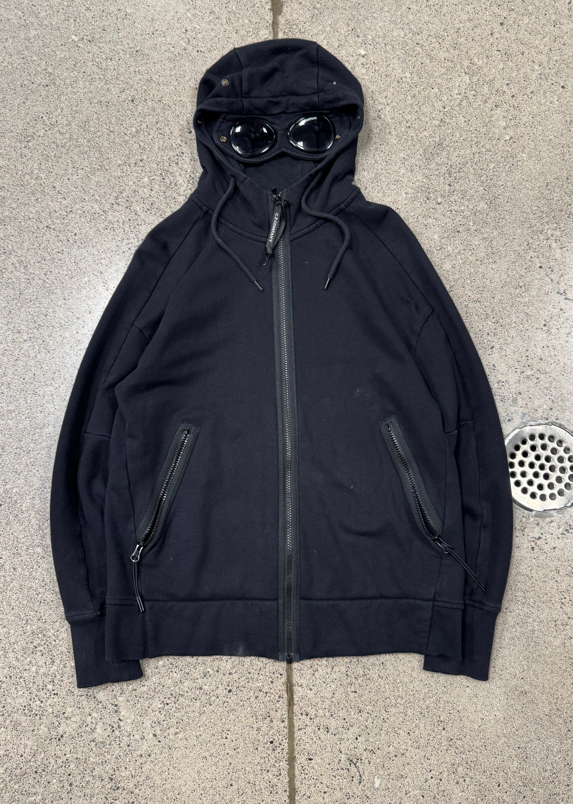 C.P. Company 'Goggle' Zip-Up Hoodie  Alex Maxamenko