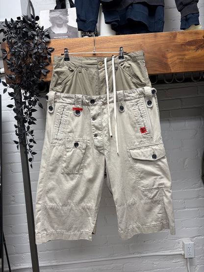 SS2021 Mihara Yasuhiro Reconstructed Military Cargo Shorts