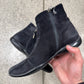 2000s Prada Sport Suede Zip Up Ankle Boots