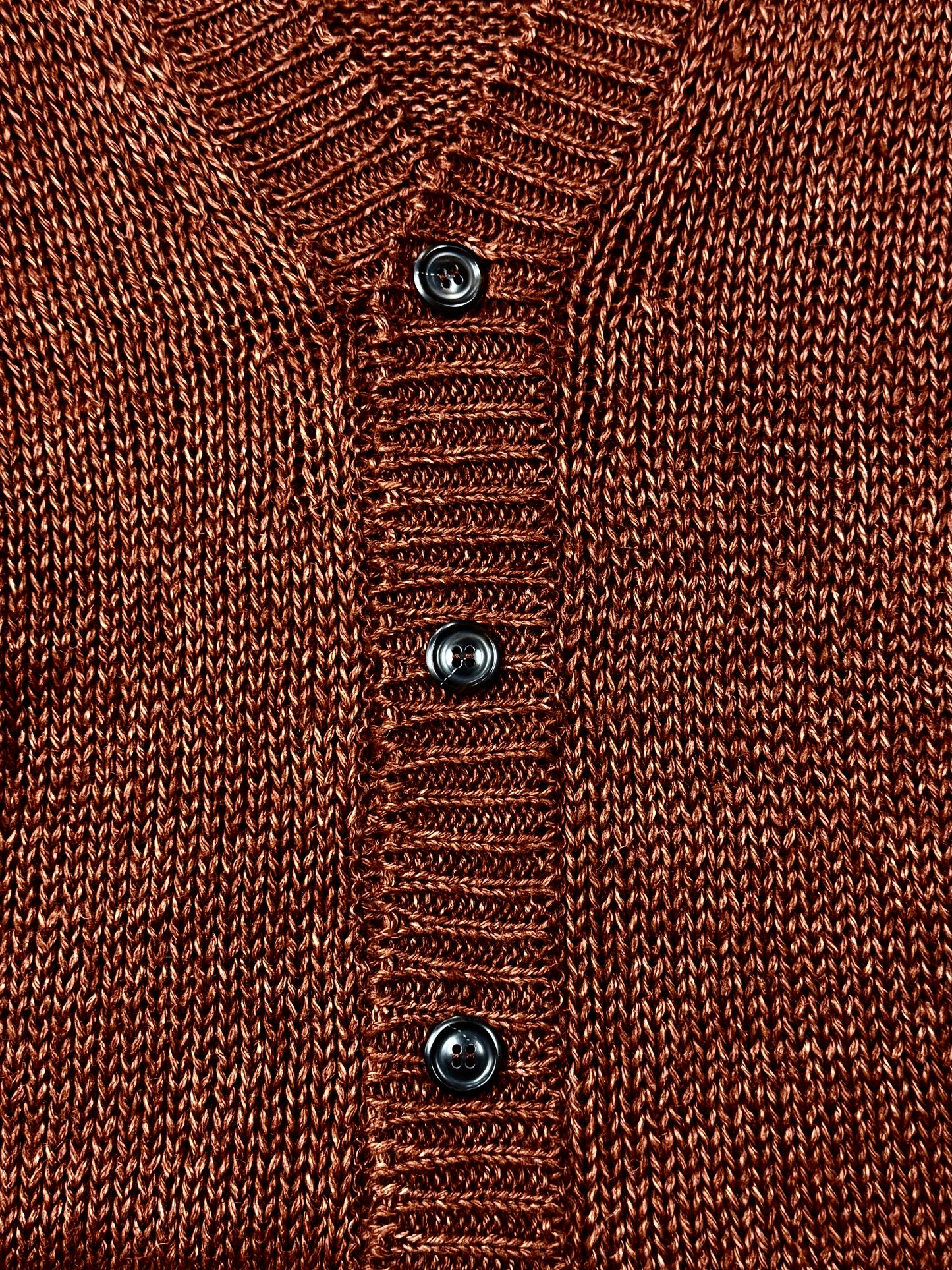 Our Legacy ‘Academy’ Rustic Brown Mohair Cardigan
