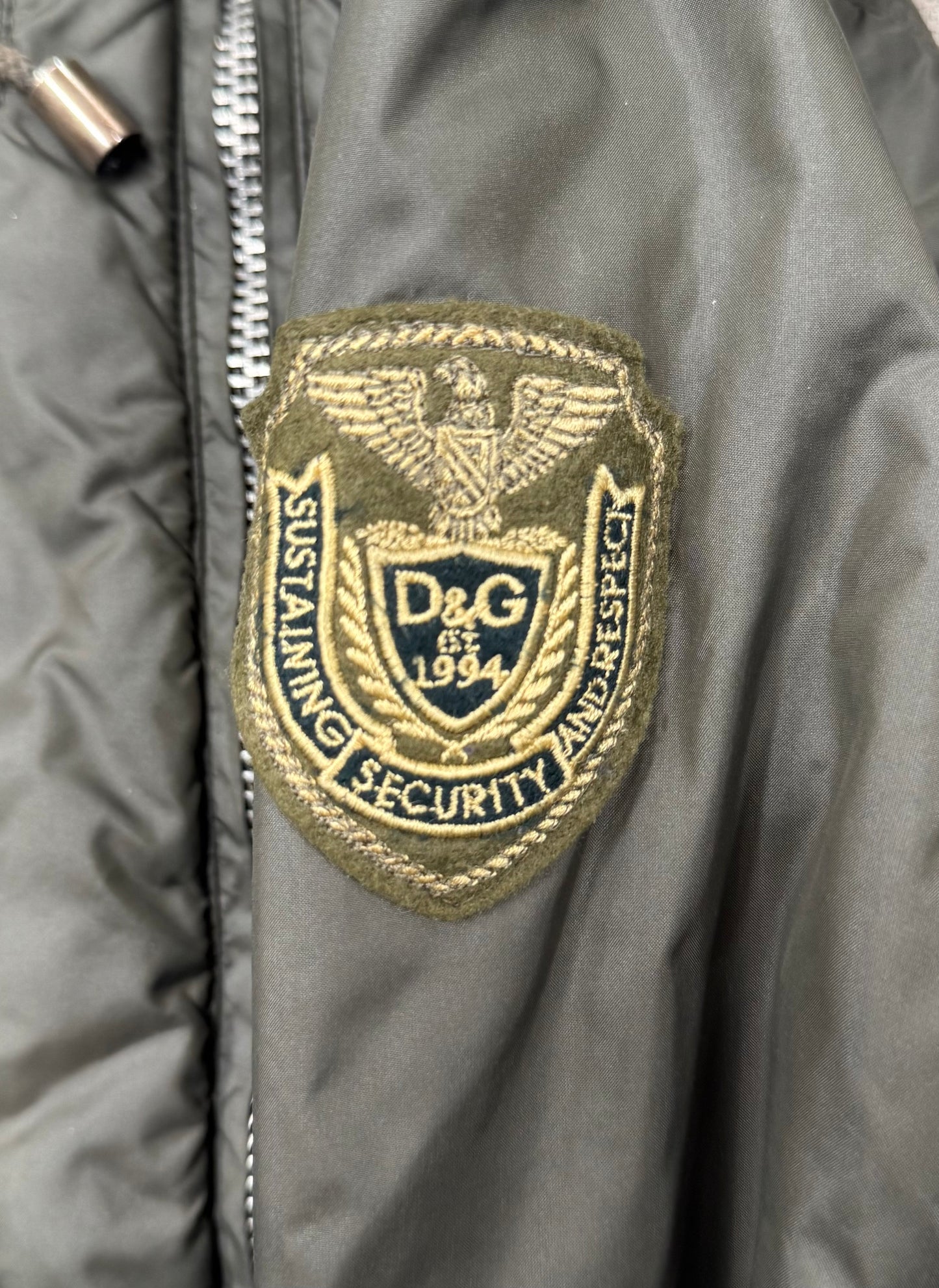 2000s Dolce & Gabbana Military Cargo Jacket