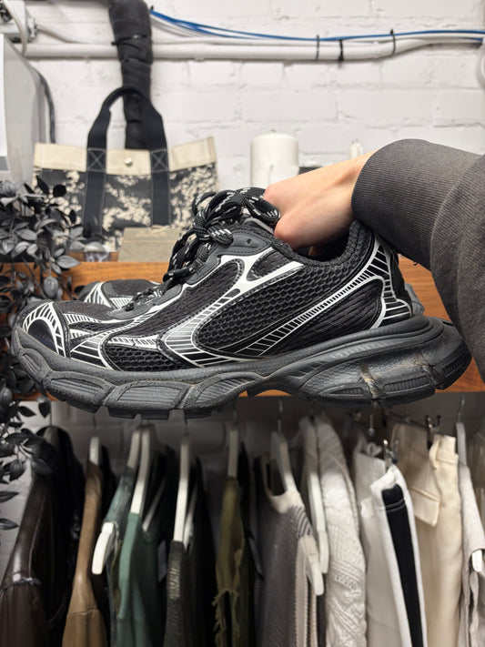 Balenciaga ‘3XL’ Black/Silver Oversized Low Top Athletic Sneakers