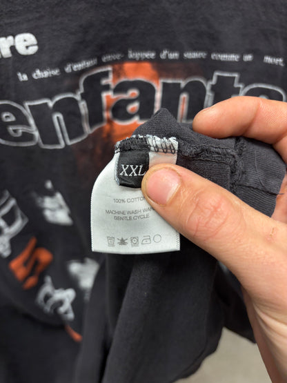 SS2024 Enfants Riches Deprimes ‘Comprende’ 555 Black Graphic T-Shirt