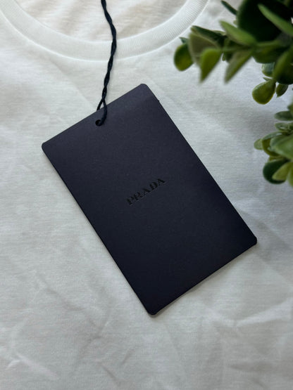 Prada Uniform White T-Shirt (New With Tags)