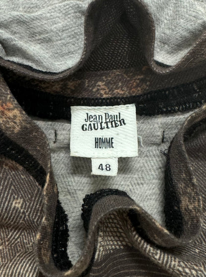 Autumn Winter 2003 Jean Paul Gaultier Clock Tank Top