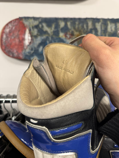 SS2012 Maison Margiela Patent Leather High Top Sneakers