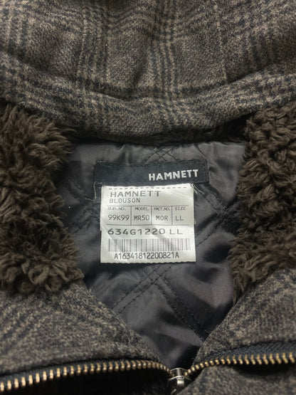 Katharine Hammett Wool Cargo Bomber Jacket