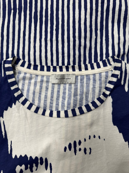 SS2012 Balenciaga by Nicholas Ghesquiere Striped T-Shirt