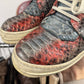 AW2022 Rick Owens Genuine Python Skin ‘Strobe’ Geobaskets