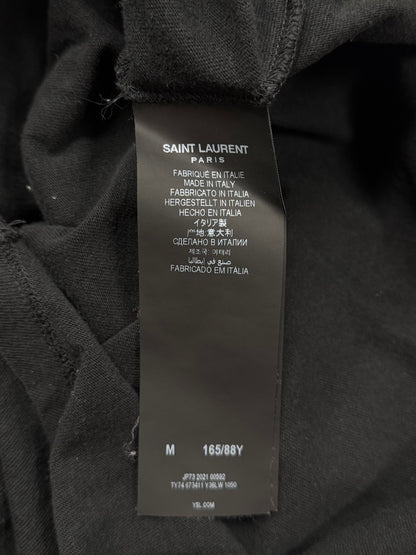 SS2021 Saint Laurent Baseball Logo T-Shirt